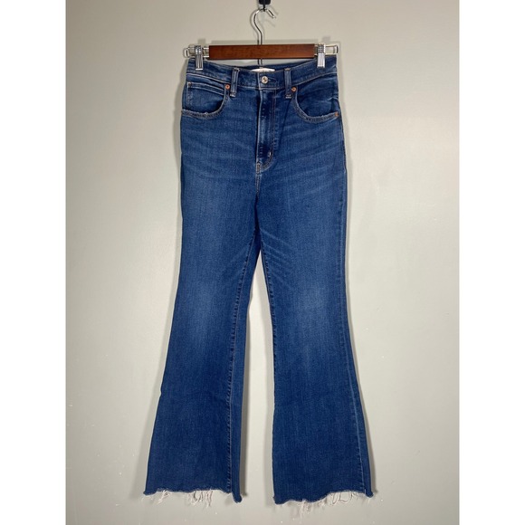 Abercrombie & Fitch Denim - Abercrombie & Fitch The Flare Ultra High Rise Jeans Women's Size 26 Denim Preppy